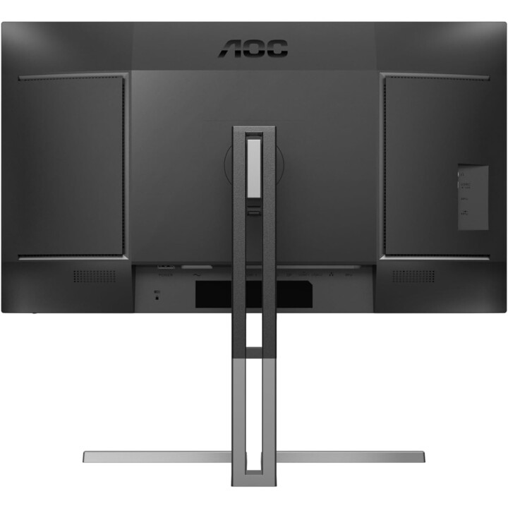 AOC U27U3CV Monitor 27 Pulgadas UHD, 60Hz, Nano IPS, 4 ms GtG, Adaptive Sync., VESA HDR400, Altura Ajustable
