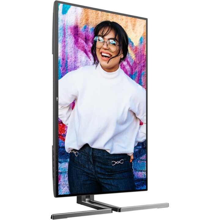AOC U27U3CV Monitor 27 Pulgadas UHD, 60Hz, Nano IPS, 4 ms GtG, Adaptive Sync., VESA HDR400, Altura Ajustable