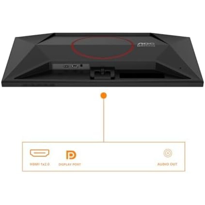 AOC 24G42E Monitor Gaming 24" FHD, 180 Hz, Fast IPS, 1 ms GtG, HDR10, Adaptive Sync.