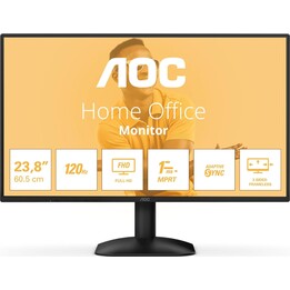 AOC 24B31H Monitor 24" FHD, WLED, 120 Hz, IPS, 1 ms MPRT, Adaptive Sync., Blaulicht, Schwarz