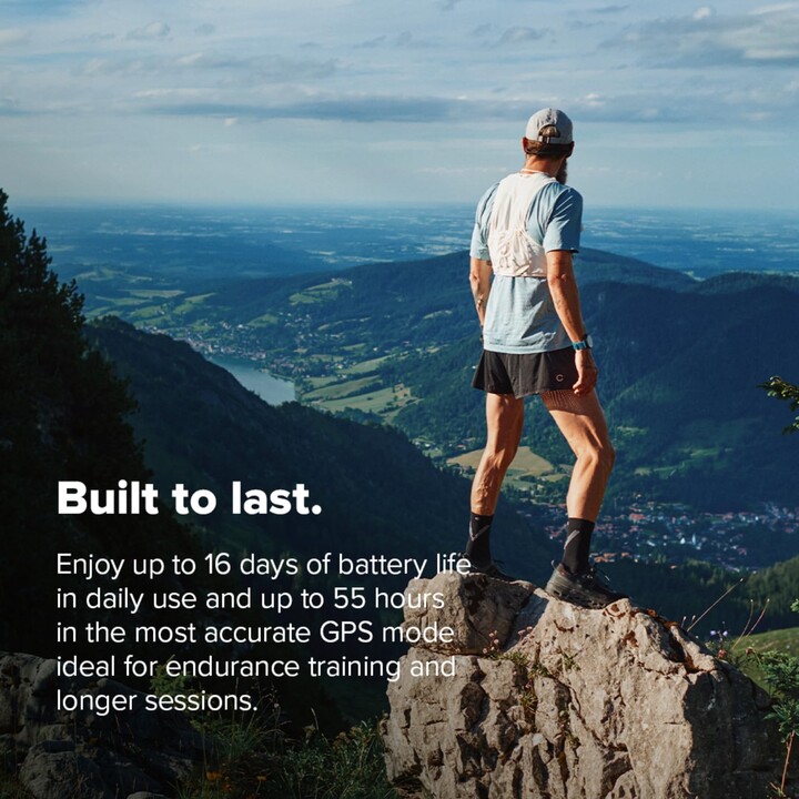 SUUNTO Race 2 GPS Sport Watch, écran tactile AMOLED de 1,5 pouce, design plus élégant et plus léger, 115+ modes sport, noir tita