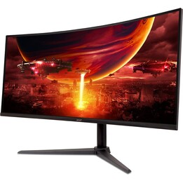 Monitor LCD|ACER|Nitro ED340CUJ0bmiipx|34"|Juegos/21:9|Panel VA|3440x1440|21:9|120 Hz|1 ms|Altavoces|Altura ajustable|UM.CE