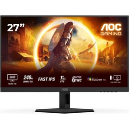 Monitor da gioco AOC Q27G4ZR 27" QHD IPS veloce 240Hz Overclockable 260Hz 1ms Altoparlanti HDR400