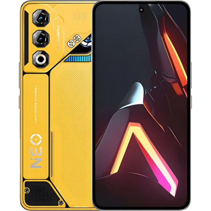 Nubia Neo 3 GT 5G, 12GB 256GB, 6.8 OLED FHD+, 5000mAh, Gaming Master Suit Yellow