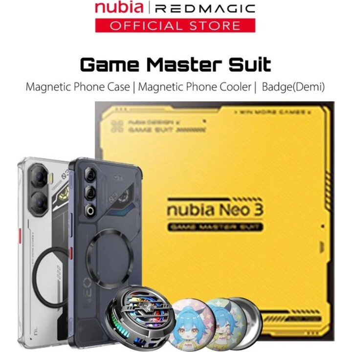Nubia Neo 3 GT 5G, 12GB 256GB, 6.8 OLED FHD+, 5000mAh, Gaming Master Suit Yellow