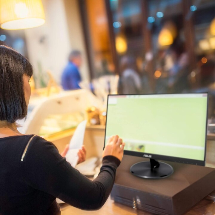 Monitor touch ASUS VT229H da 21,5 pollici 1080P IPS Eye Care a 10 punti con HDMI
