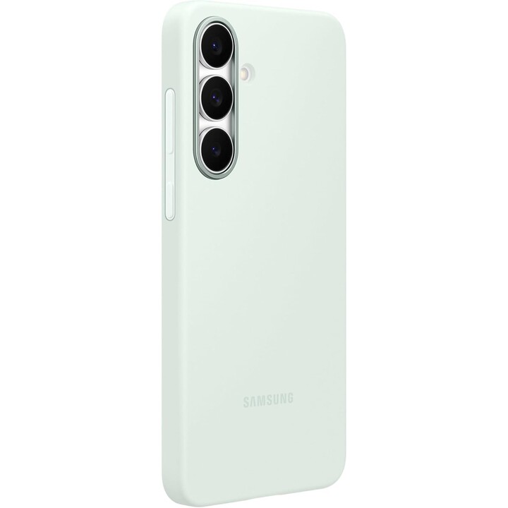 Samsung Bunte weiche Silikonhülle für Galaxy S25 FE, Mint