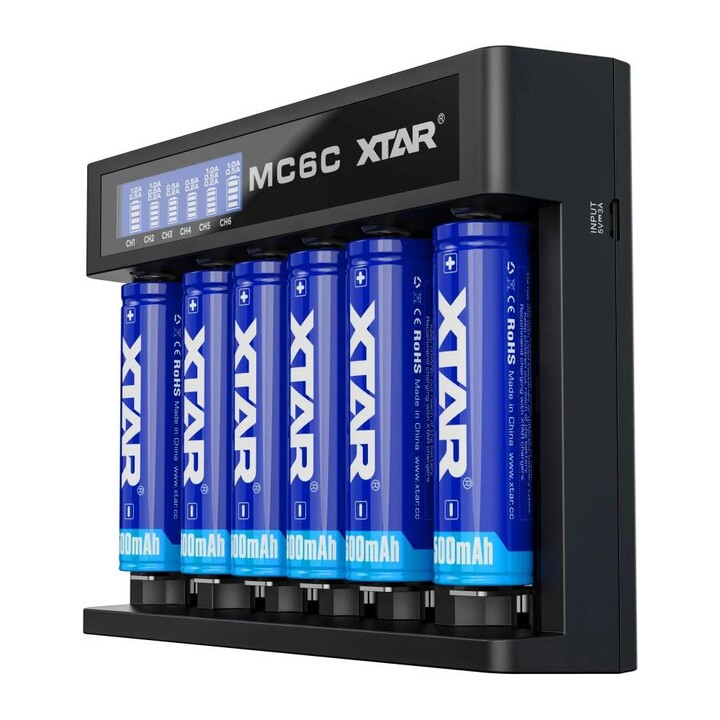 Battery charger Li-ion XTAR MC6C