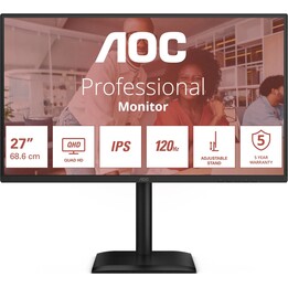 AOC Q27E4U 27 QHD 120 Hz IPS Noir