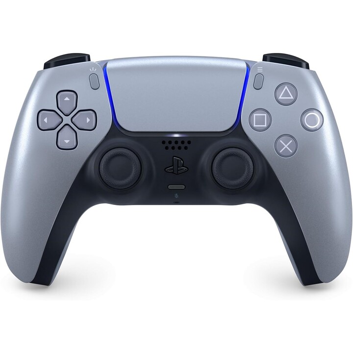 Controller wireless Sony PlayStation 5 DualSense, gamepad, argento sterling