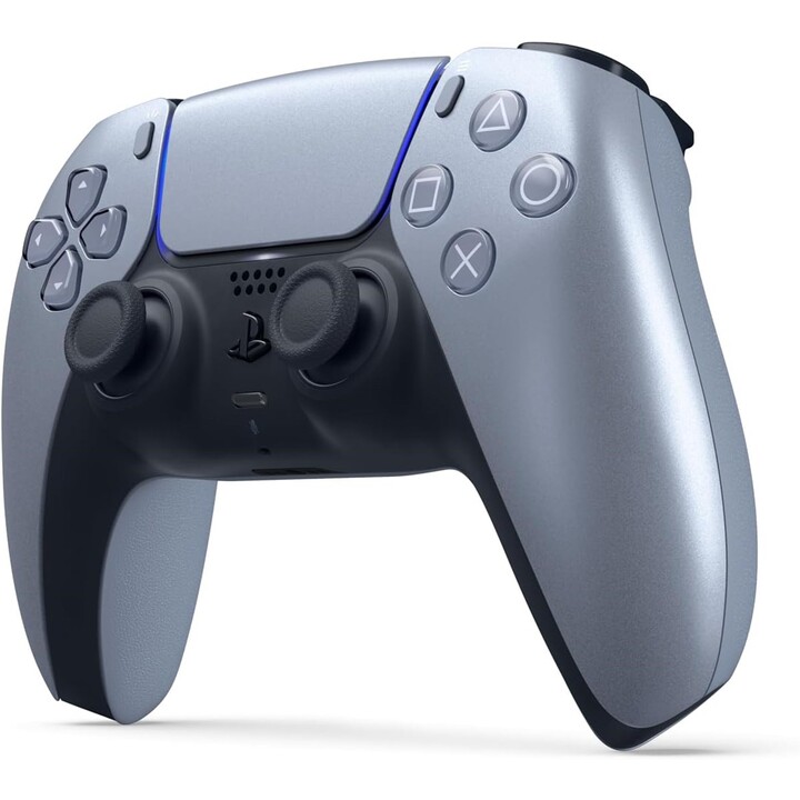 Controller wireless Sony PlayStation 5 DualSense, gamepad, argento sterling