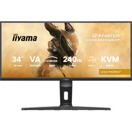 iiyama G-MASTER GCB3486WQSCP-B1 34 UltraWide QHD 240Hz HDR400 FreeSync Premium Curved Black