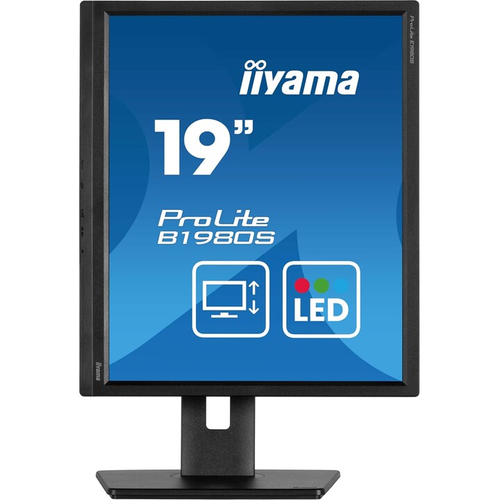 Iiyama Prolite B1980s-b1 Pantalla Para Pc 48,3 Cm (19") 1280 X 1024 Pixeles Vga Led Negro