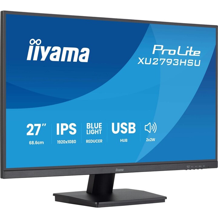 TFT 27.0/68.6cm iiyama ProLite XU2793HSU *nero* 16:9