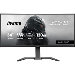 iiyama G-Master GCB3482WQSU-B1 34 VA Curved UWQHD 120Hz 0.6ms FreeSync Black