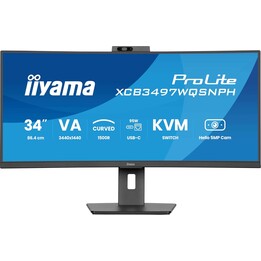 iiyama ProLite XCB3497WQSNPH-B1 34" VA UltraWide QHD 120Hz FreeSync Premium Curvo Negro