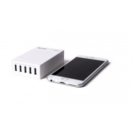 SmartCharger, cargador de 5 puertos USB para iPhone, iPad, etc.