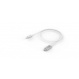 Cavo di ricarica di sicurezza magnetico da USB-C (m) a USB-C (m), fino a 100 W, 3,0 m, argento