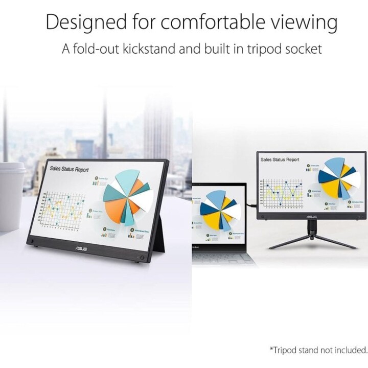 ASUS ZenScreen Touch MB16AHT 15.6" LED IPS FullHD Touch Monitor