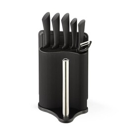 Set de cuisine pour découper MAESTRO MR-1413 Set de couteaux (MR-1413-BLACK) Noir