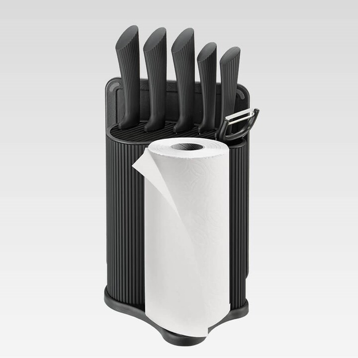 MAESTRO MR-1413 Set di utensili da cucina Set di coltelli (MR-1413-BLACK) Nero