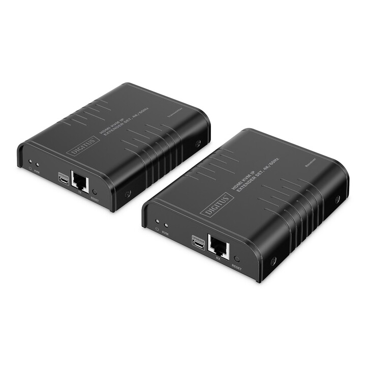 Digitus Kit extensor IP KVM HDMI, 4K/60Hz