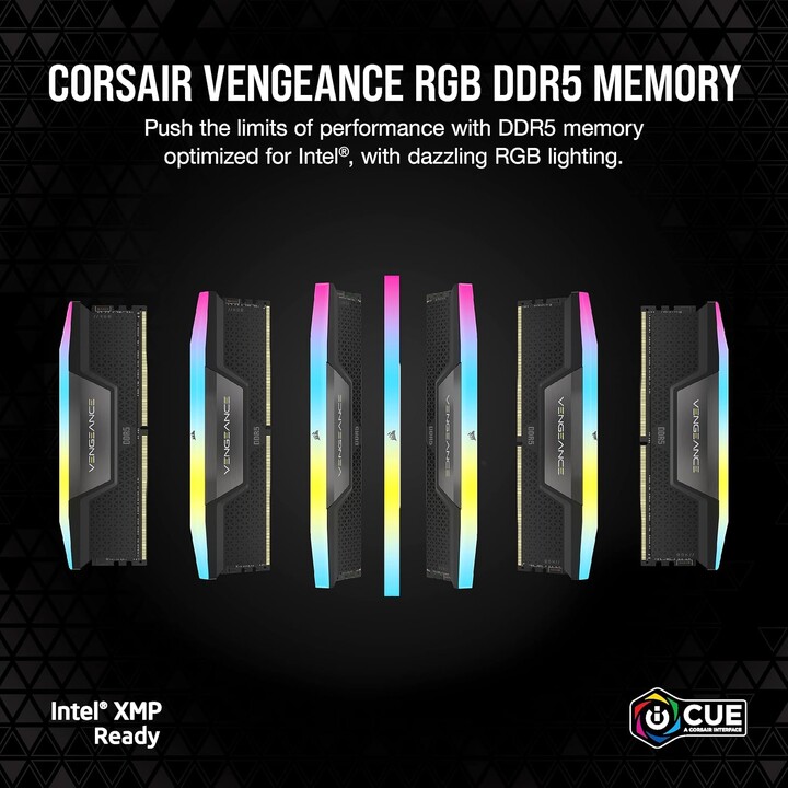 Corsair Vengeance 64GB (2x32GB) 6400MHz CL40 XMP Preto