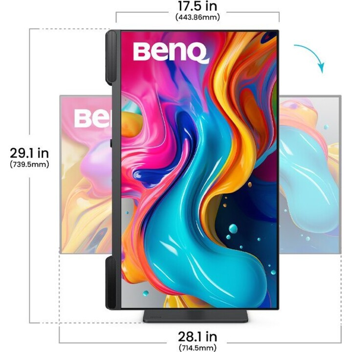 Moniteur de jeu BenQ 9H.Y01LA.TBE 4K Ultra HD 32" Noir