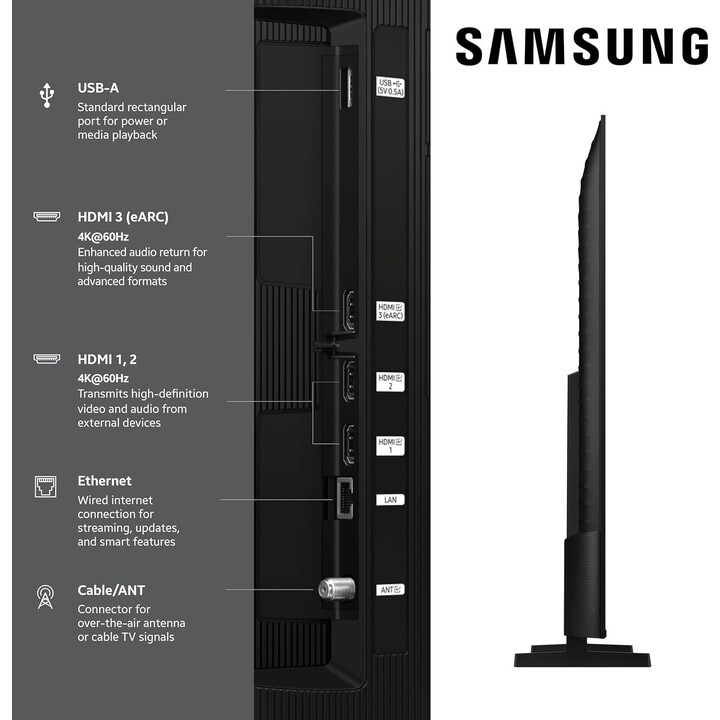 Samsung Q7F QE75Q7FAAU 190,5 cm (75") 4K Ultra HD Smart TV Wifi Negro