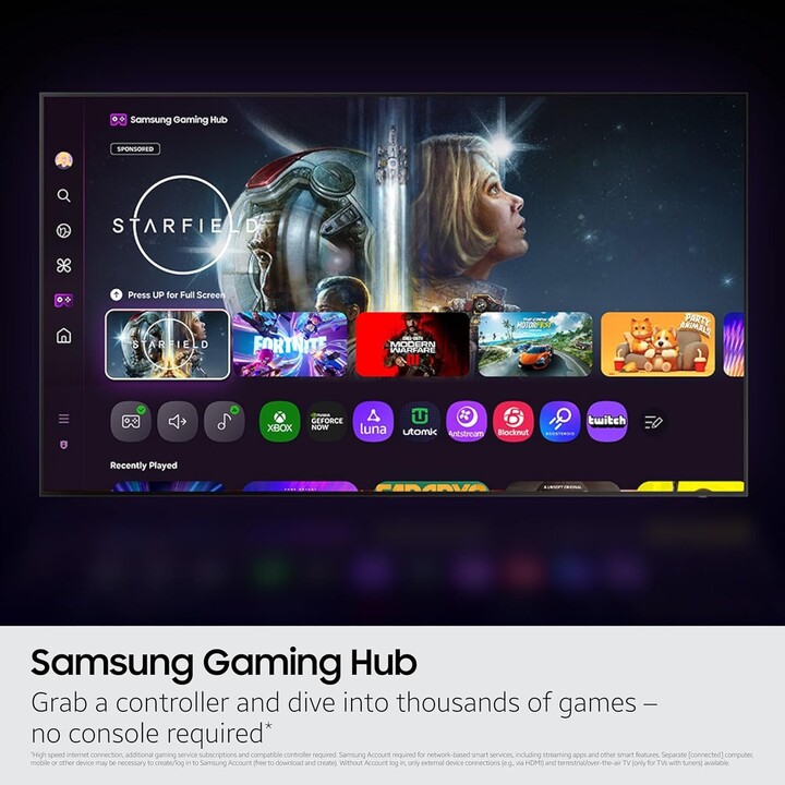 Samsung Q7F QE75Q7FAAU 190,5 cm (75") 4K Ultra HD Smart TV Wifi Negro