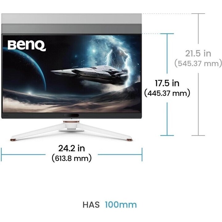 Monitor Benq Ex271q (9h.lnclb.qbe) 27", Ips, 2560x1440, 1000:1