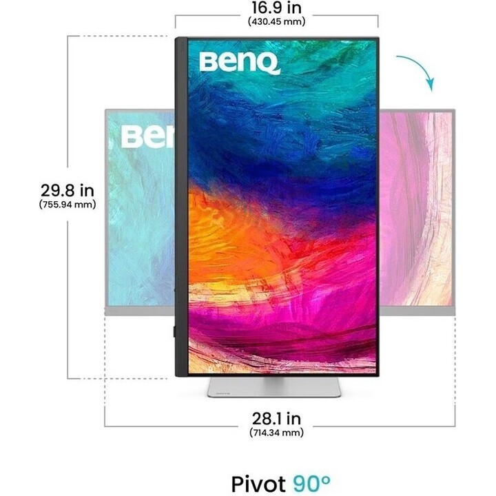 BenQ SW242Q pantalla para PC 61,2 cm (24.1") 2560 x 1600 Pixeles WQXGA LED Negro