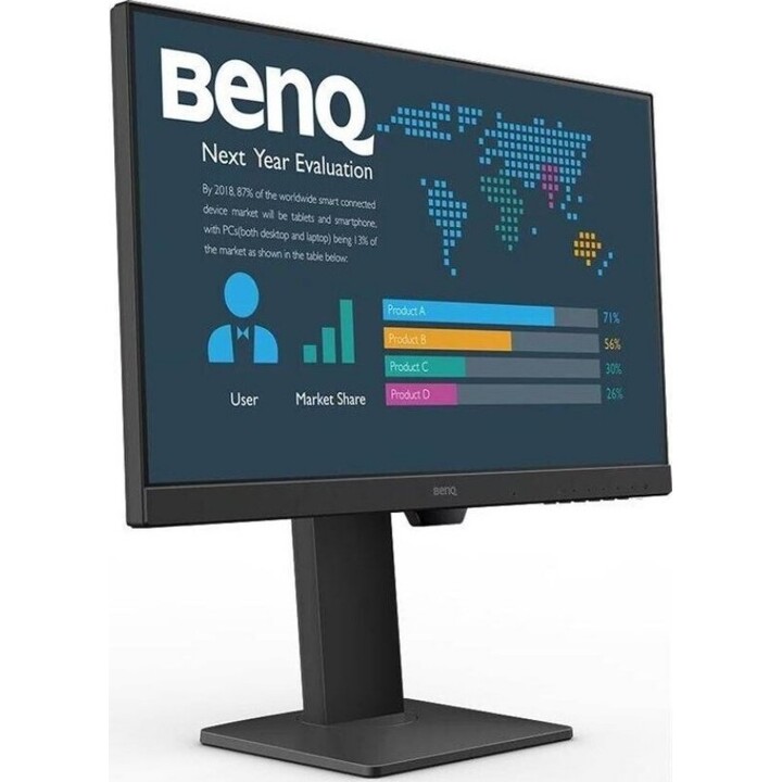 Moniteur Benq Business Bl2486tc 23,8" Ips 1080p, Fhd, USB-c (65w), 100hz, Eye-care, Ergonomique, Hub USB, 99% Srgb, Hdmi, D