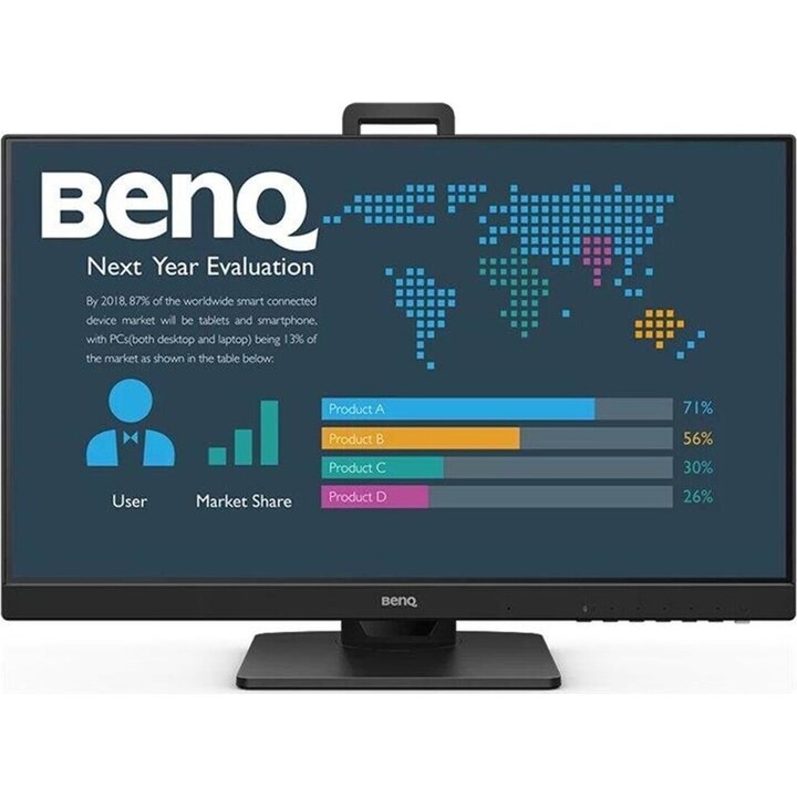 Moniteur Benq Business Bl2486tc 23,8" Ips 1080p, Fhd, USB-c (65w), 100hz, Eye-care, Ergonomique, Hub USB, 99% Srgb, Hdmi, D