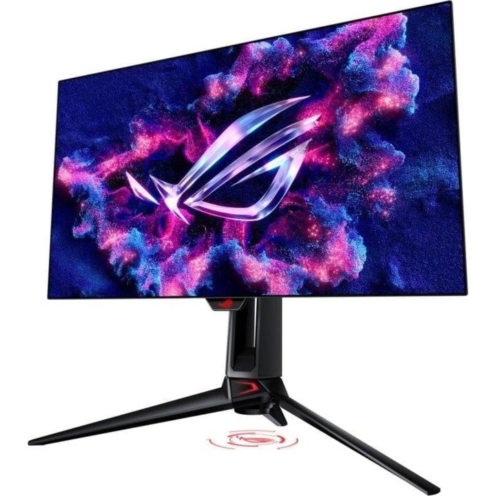 ASUS ROG Swift OLED-Monitor PG27AQDP 26,5 Zoll OLED QHD 480 Hz 0,03 ms HDR400 FreeSync Premium