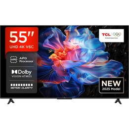 Televisore TCL V6C 55V6C 139,7 cm (55") 4K Ultra HD Smart TV Wifi Metallico 270 cd/m²