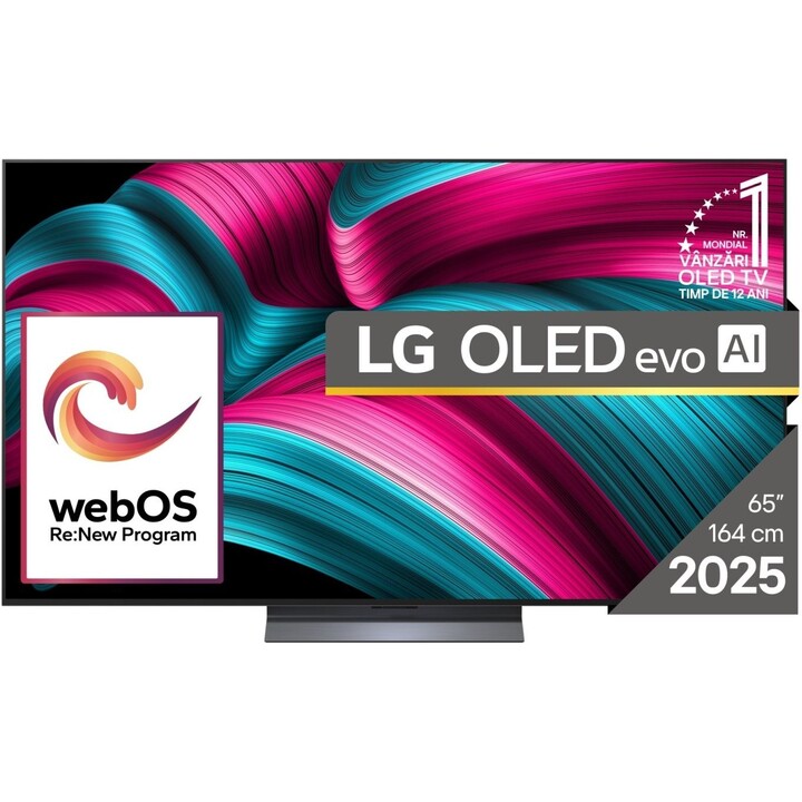 LG OLED evo AI OLED65C51LA Televisão 165,1 cm (65") 4K Ultra HD Smart TV Wi-Fi Preta