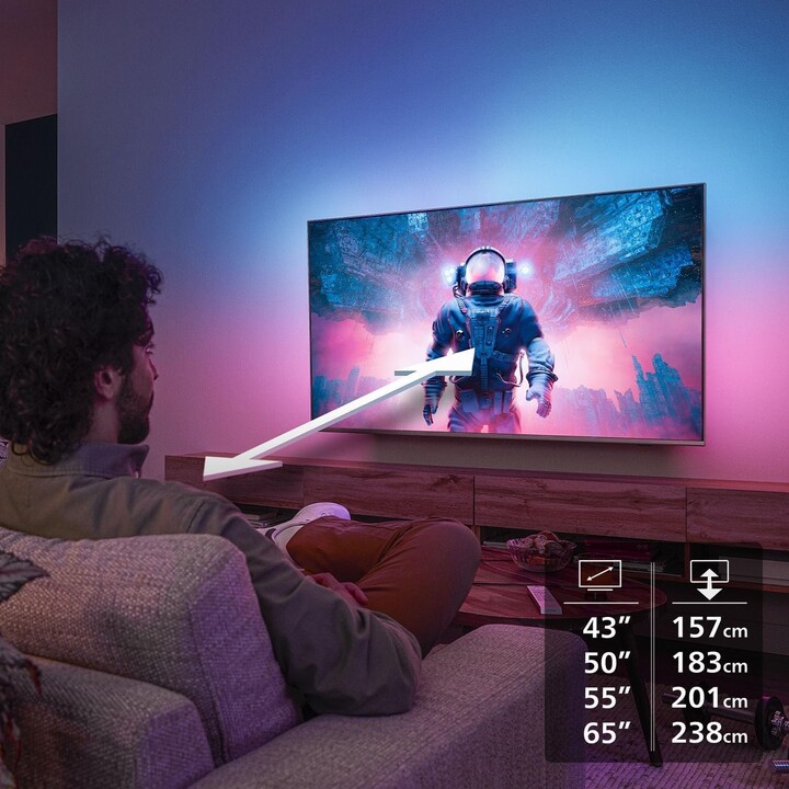 Philips 65PUS8010/12 Television 165.1 cm (65") 4K Ultra HD Smart TV Wifi Black