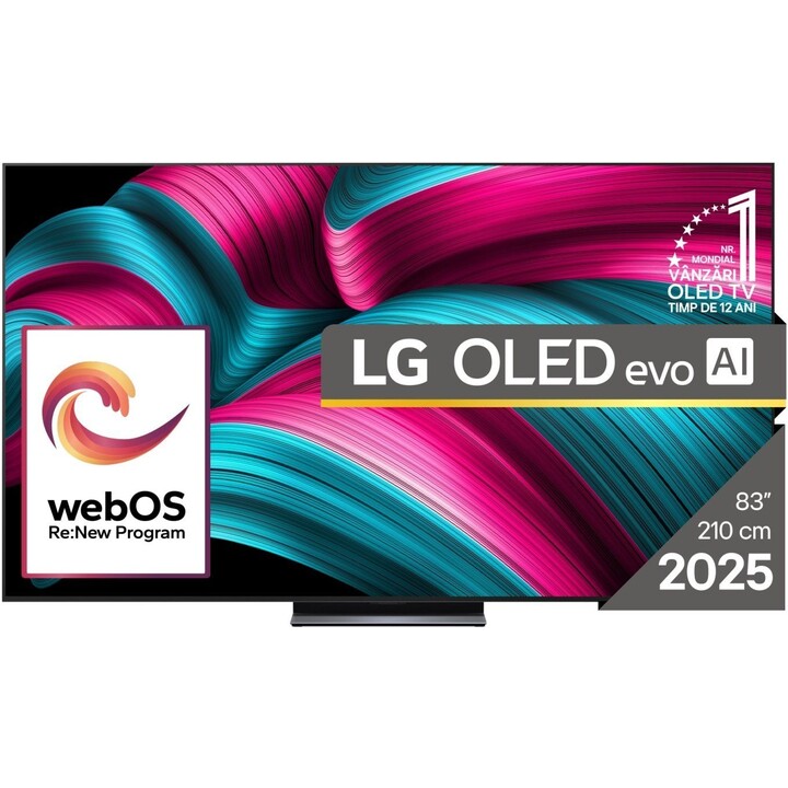 LG OLED evo AI OLED83C51LA Fernseher 2,11 m (83") 4K Ultra HD Smart-TV WLAN Schwarz