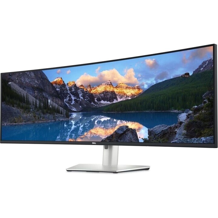 Monitor curvo Dell UltraSharp U4924DW (49 polegadas) 124,5 cm (5K Dual QHD, 5120 x 1440, 5ms, USB, HDMI, USB-C, DisplayPort)