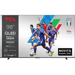 TCL P89K 98P89K Fernseher 2,49 m (98") 4K Ultra HD Smart-TV WLAN Metallisch 450 cd/m²