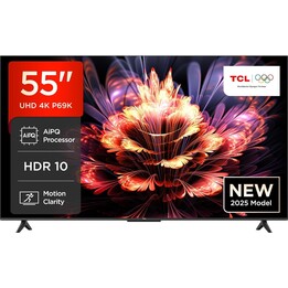 TCL 55P69K Televisor 139,7 cm (55") 4K Ultra HD Smart TV Wifi Negro