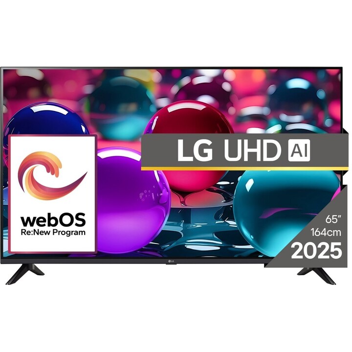 LG UHD AI 65UA73003LA Televisor 165,1 cm (65") 4K Ultra HD Smart TV Wifi Negro