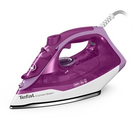 Tefal FV2836 Plancha vapor-seco Suela de cerámica 2400 W Púrpura, Blanco