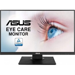 Asus VA24DQLB Monitor LED 23,8", IPS, FHD, 75 Hz, altoparlanti integrati, Nero