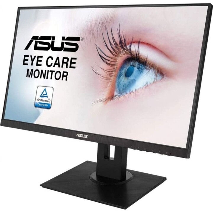 Asus VA24DQLB 23.8" LED Monitor, IPS, FHD, 75 Hz, Built-in Speakers, Black
