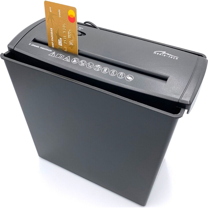 Media-Tech Aktenvernichter Shredder CD MT215 V3.0