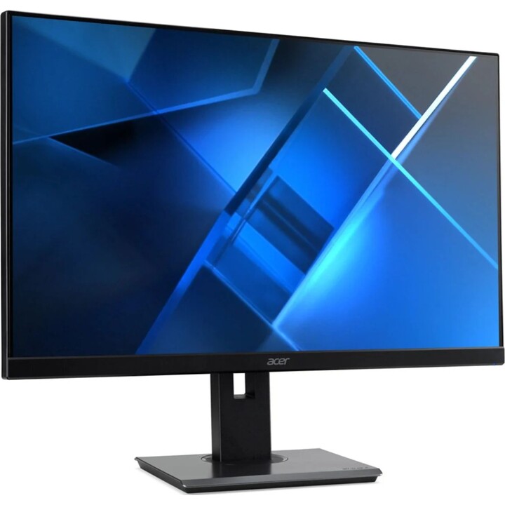 Monitor LED Acer B247Y de 23,8" 1080P 60Hz con parlantes, soporte VESA y ajuste de altura