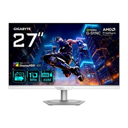 Monitor para jogos GigaByte M27UP ICE de 68,6 cm (27 polegadas) branco