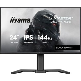 iiyama G-MASTER GB2441HSU-B1 Moniteur de jeu IPS FullHD 23,8 pouces 144 Hz, hauteur 1 ms, USB